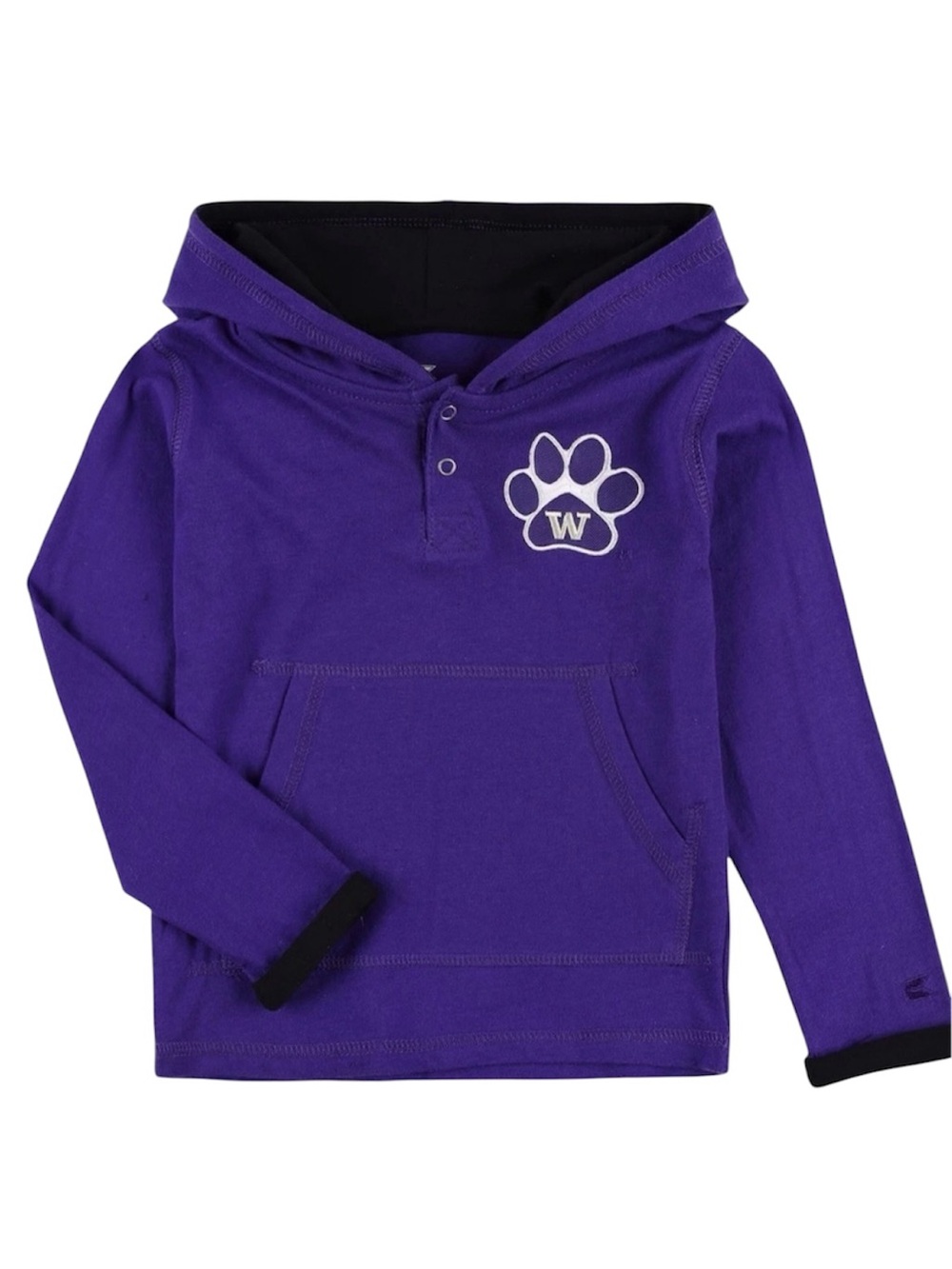 Colosseum University of Washington UW Huskies Hooded Long Sleeve Top Size 2T